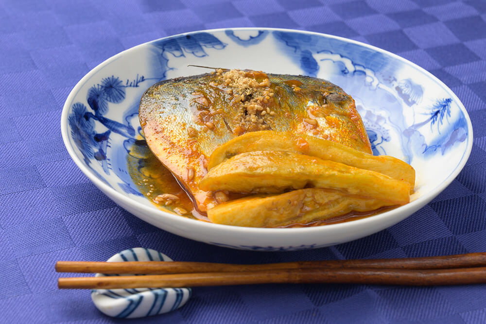 鯖のピリ辛味噌煮